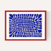 One Hundred Leaved Landscape Blue