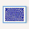 One Hundred Leaved Landscape Blue