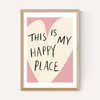 My Happy Place Heart