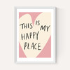 My Happy Place Heart