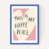 My Happy Place Heart