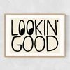 Lookin' Good Narrow Oak Frame