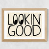 Lookin' Good Wide Oak Frame