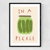 Pickle Narrow Black Frame