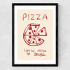 Slices of Heaven Medium Black Frame