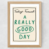 Today's Forecast Wide Oak Frame