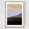 Golden Hills I Medium Oak Frame