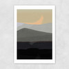 Golden Hills II Unframed Print