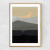 Golden Hills II Narrow Oak Frame