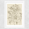 Farmhouse Flowers Wide White Frame