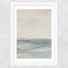 Still Sea I Wide White Frame