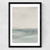 Still Sea I Medium Black Frame