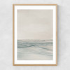 Still Sea II Narrow Oak Frame