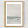 Still Sea II Wide Oak Frame