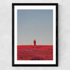 Everything Was Red Medium Black Frame