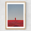 Everything Was Red Medium Oak Frame