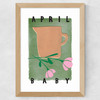 April Baby Wide Oak Frame