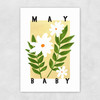 May Baby Unframed Print