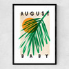 August Baby Narrow Black Frame