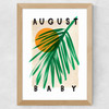 August Baby Wide Oak Frame