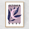 October Baby Narrow Oak Frame