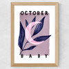 October Baby Wide Oak Frame
