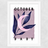 October Baby Wide White Frame