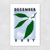 December Baby Unframed Print