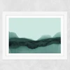 Abstract Landscape Green