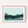 Abstract Landscape Green