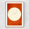 Warming Feelings Narrow Oak Frame