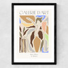 Abstract Pottery Medium Black Frame