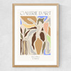Abstract Pottery Medium Oak Frame