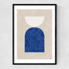 Blue Geometric Shapes II