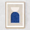 Blue Geometric Shapes II