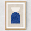 Blue Geometric Shapes II