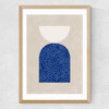 Blue Geometric Shapes II