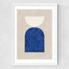 Blue Geometric Shapes II