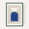 Blue Geometric Shapes II