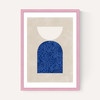 Blue Geometric Shapes II