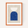 Blue Geometric Shapes II