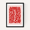 Pink & Red Botanical Poster