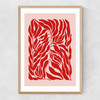 Pink & Red Botanical Poster