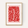 Pink & Red Botanical Poster