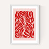 Pink & Red Botanical Poster