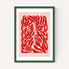 Pink & Red Botanical Poster