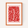 Pink & Red Botanical Poster