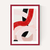 Pink & Red Brushstrokes