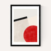 Pink & Red Graphic Poster III