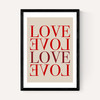 Love Typographic